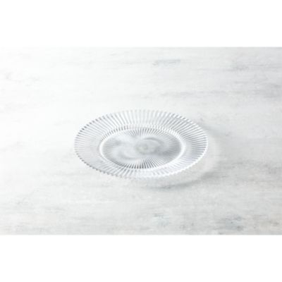 Archie Clear Charger Plate, Set of 4