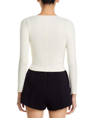 Scoop Neck Long Sleeve Tee