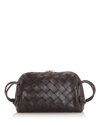 Concert Pouch Intrecciato Leather Shoulder Bag