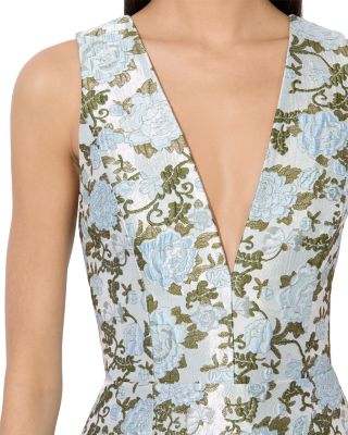 Tatum Deep V Mini Dress