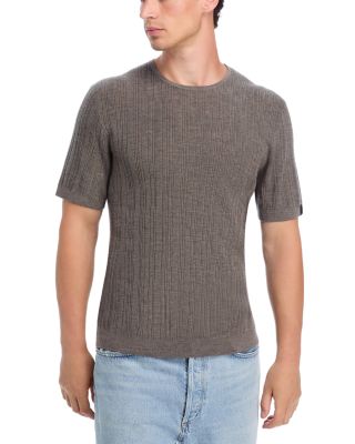 Crawford Wool-Cashmere Sweater Tee