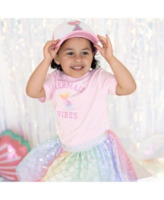 Girls' Mermaid Vibes Short Sleeve T-Shirt - Baby, Little Kid, Big Kid