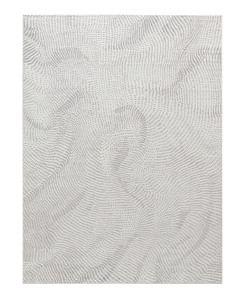 Dkny Central Park West Cep01 Area Rug, 7'8 X 9'8 In Gray