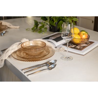 Archie Ginger Gold Dinner Plate, Set of 4