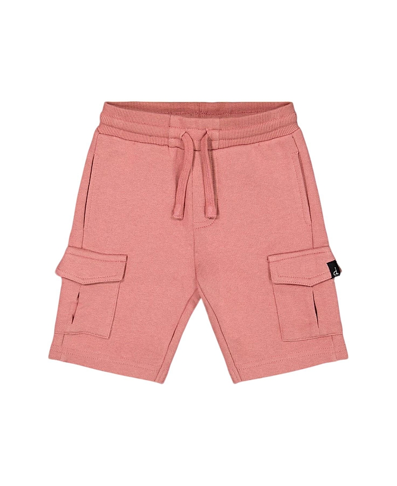 Deux Par Deux Boys' French Terry Short - Little Kid In Pink