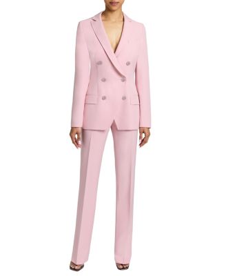PACO Double Breasted Jacket in Soft Stretch Crepe