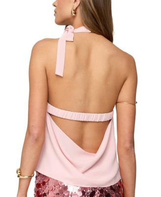 Rivere Split Front Halter Top