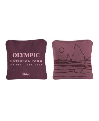 6x6 Olympic National Park Durasuede + Turbo Polyglide Pilot Versacraft Cornhole Bags