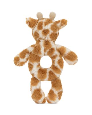 Bashful Giraffe Plush Ring Rattle - Ages 0+