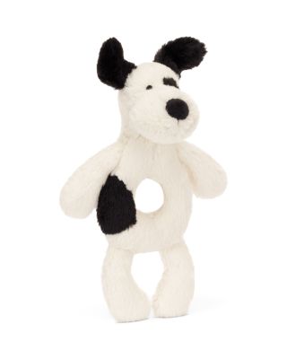 Bashful Puppy Plush Ring Rattle - Ages 0+