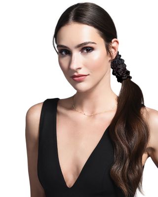 Ruched Ribbon Scrunchie, Pack of 8