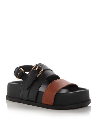 Women's Tie-Me Leather Sandals