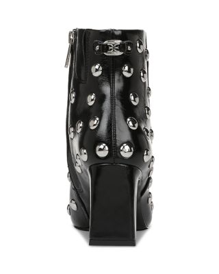 Women&#39;s Saige Stud Leather Booties