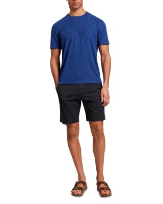 Jessper Jacquard Leaf Print Tee