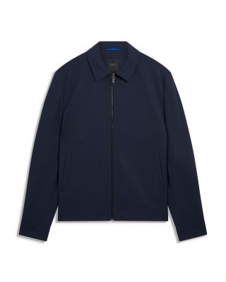 Cialdaj Woven Texture Harrington Jacket