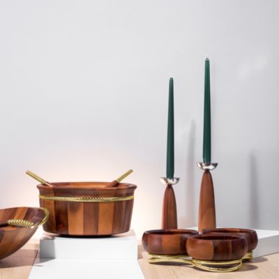 Braid Gold Condiment Server