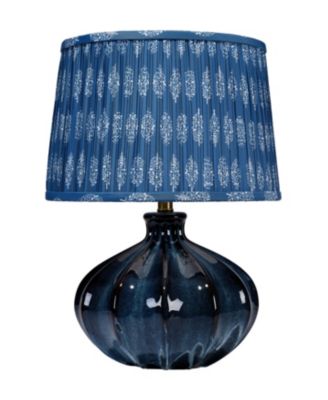 Jamie Young - Hershey Ceramic Table Lamp with Cotton Shade