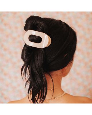 Medium Flat Round Hair Clip