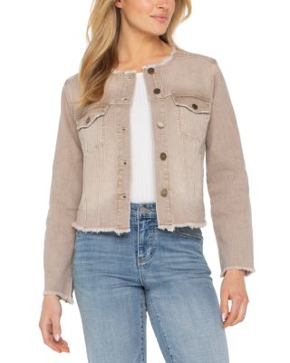 Frayed Edge Denim Jacket