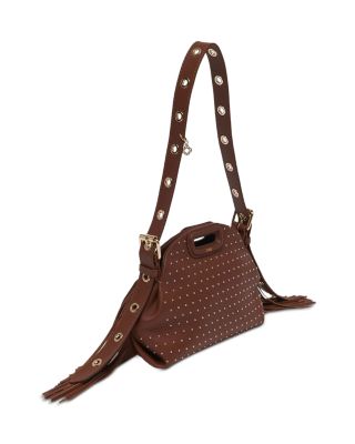 Miss M Mini Leather Studded Bag