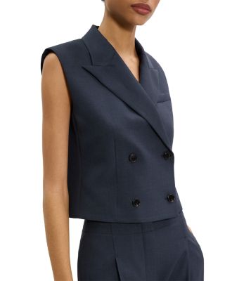 Peak Double Breasted Vest