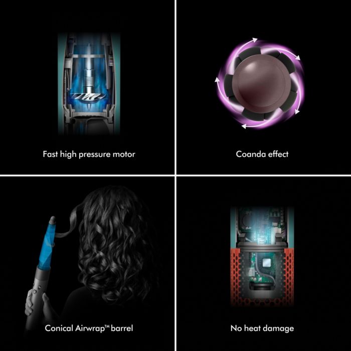 Airwrap i.d.™ Multi-styler and Dryer Straight+Wavy  | Ceramic Pink/Rose Gold
