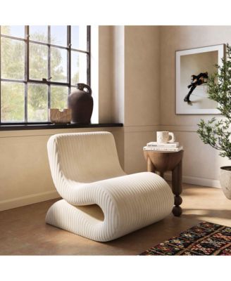 Senna Oversized Corduroy Accent Chair