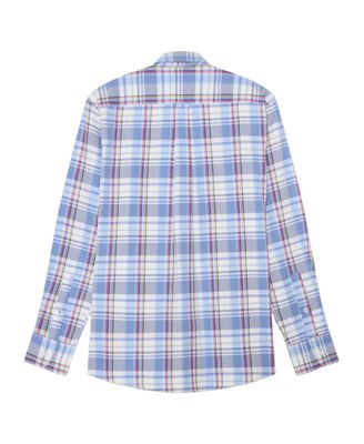  Harrison Button Down Multicolor Plaid Oxford Shirt