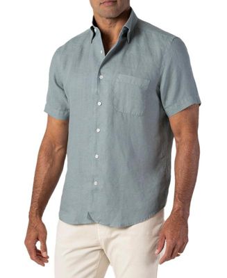 Morgan Short Sleeve Linen Shirt