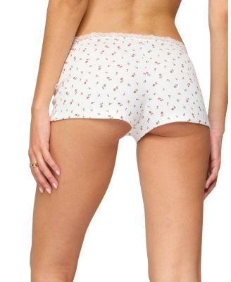 Viola Floral Lacey Shorts