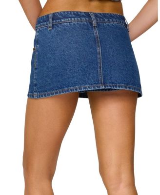 Camelia Denim Mini Skort
