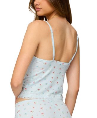 Aurea Lacey Floral Tank Top