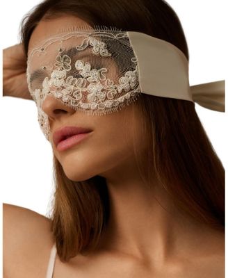 Lace Beaded Blindfold