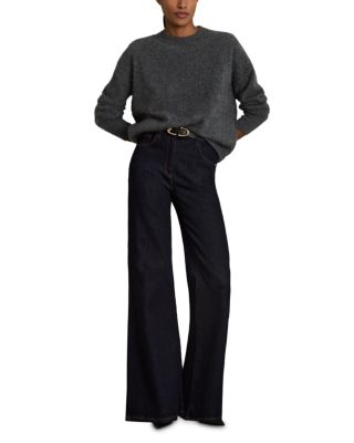 Bonnie Flare Jeans in Dark Blue