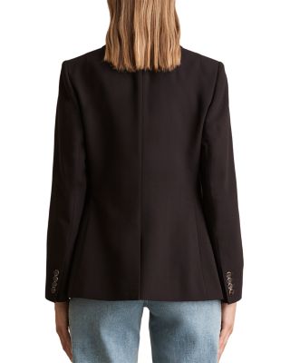 Lia DNA Double Breasted Blazer Chocolate