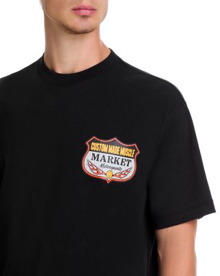 Smiley Burnt Rubber Graphic Tee