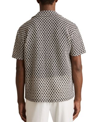 Sterling Crochet Camp Shirt