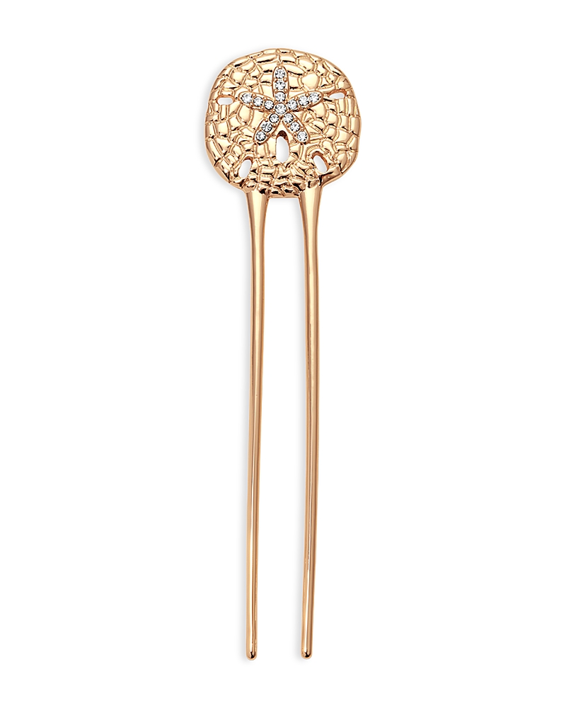 Ettika Crystal Sand Dollar Hair Pin