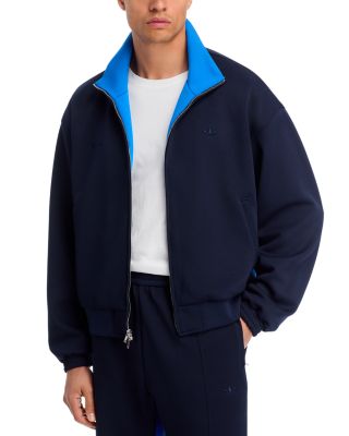 Regular Fit Stand Collar Zip Jacket