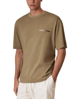 REISS - Che Brava Washed Sunset Graphic Tee