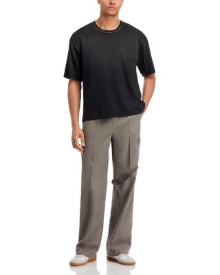 Relaxed Fit Patch Tee 