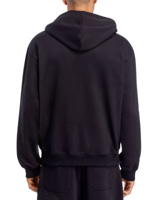 Relaxed Fit Spray Logo Hoodie