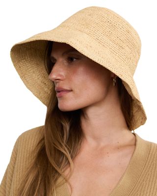 Crocheted Raffia Sun Hat