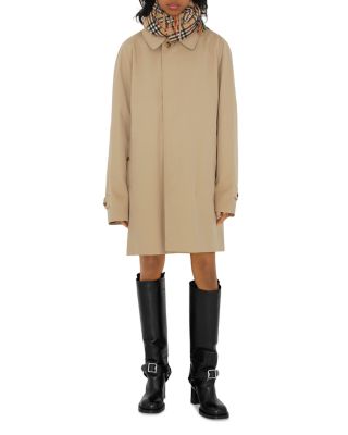 Check Cashmere Fringed Scarf