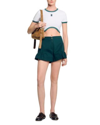 Two Tone Cropped Tee