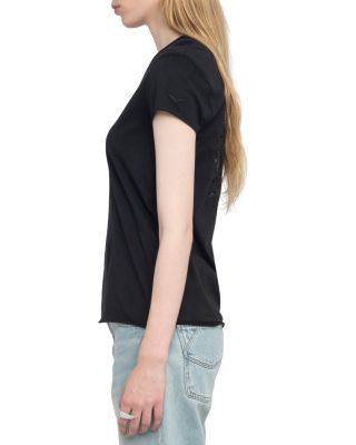 Story Fishnet Skull Tee