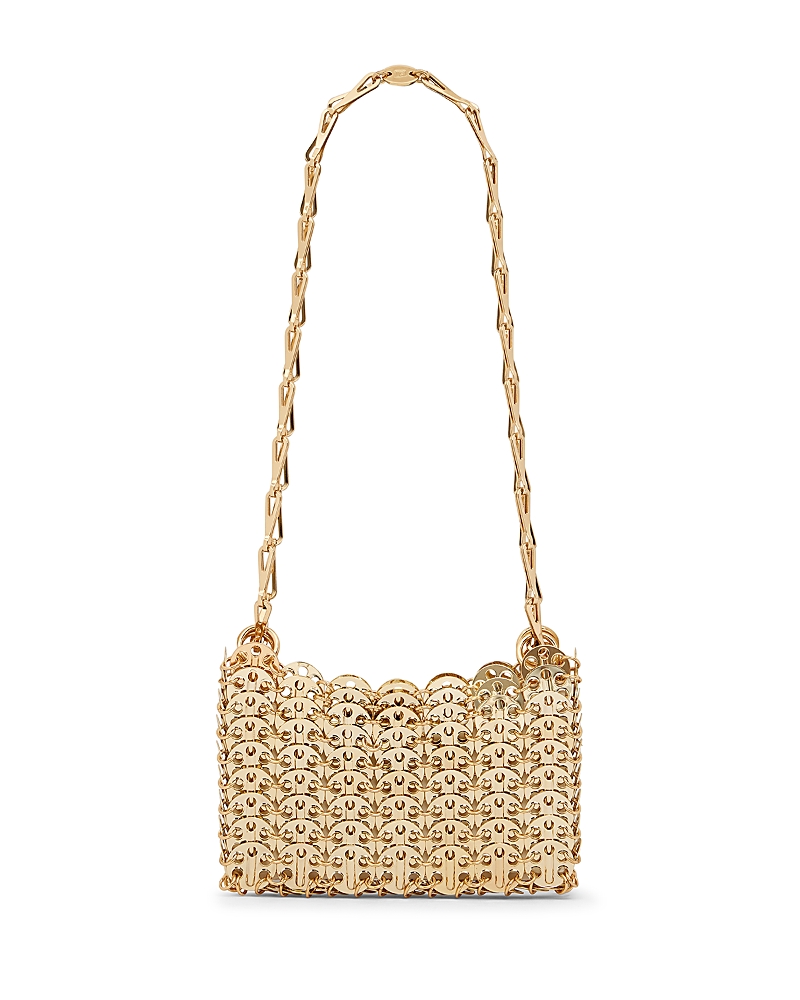 Rabanne Iconic Nano 1969 Bag Light Gold