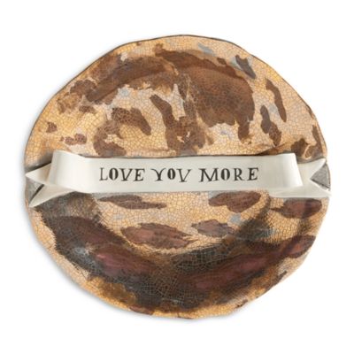 Ruan Hoffmann Love You More Ribbon Plate