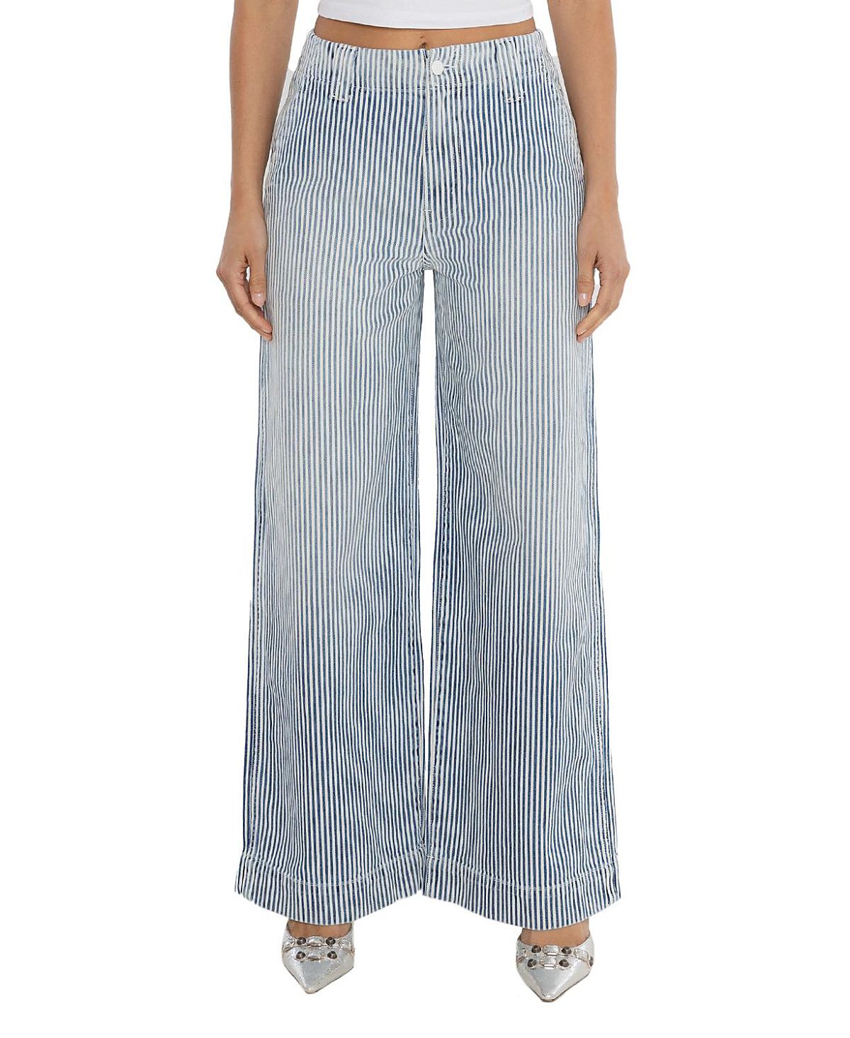 Rudes Denim High Rise Rosalie Trouser Jeans