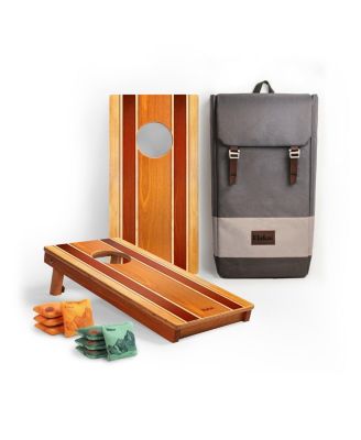 1ft x 2ft Mahogany Pathfinder Cornhole Board Set